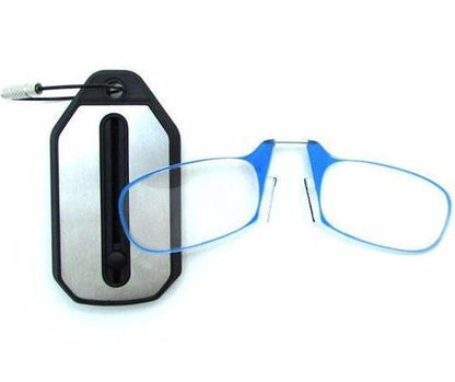 Louxets™ | Gafas de lectura plegables originales - Llavero con pinza nasal portátil