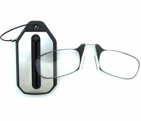Louxets™ | Gafas de lectura plegables originales - Llavero con pinza nasal portátil