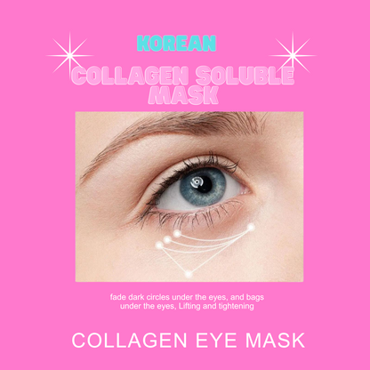 Louxets™ | Película de Parches Solubles de Colágeno Coreano - Máscara Antienvejecimiento para Ojos y Eliminador de Arrugas