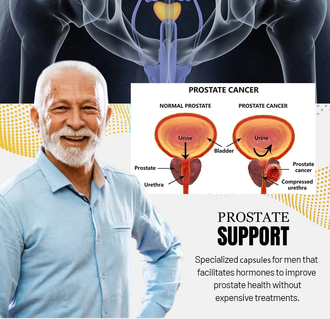 Louxets™ | Naturalne ziołowe kapsułki na prostatę -Wspomagają funkcje rozrodcze u mężczyzn 